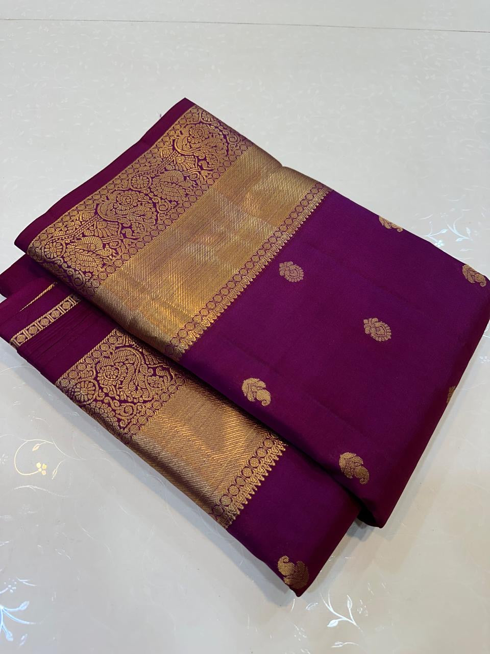 Plain Kanchi Silk