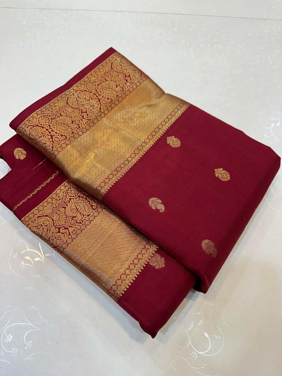 Plain Kanchi Silk