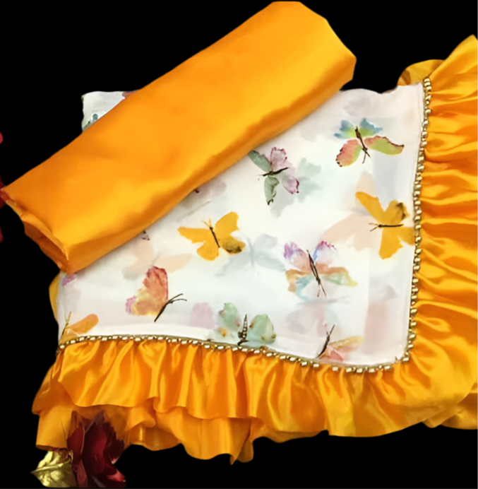 Butterfly Frill Saree