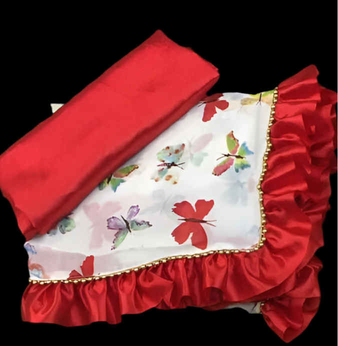 Butterfly Frill Saree