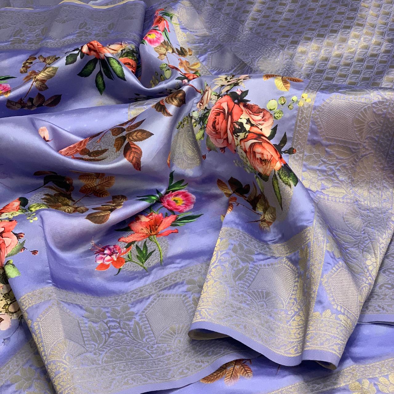 Floral Soft Silk